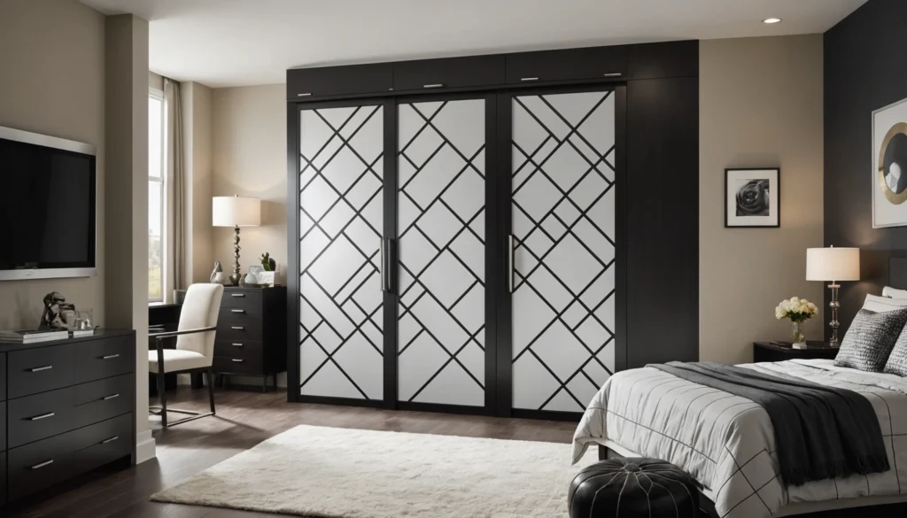 habiller une porte de placard