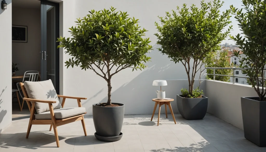 petit arbre pour la terrasse