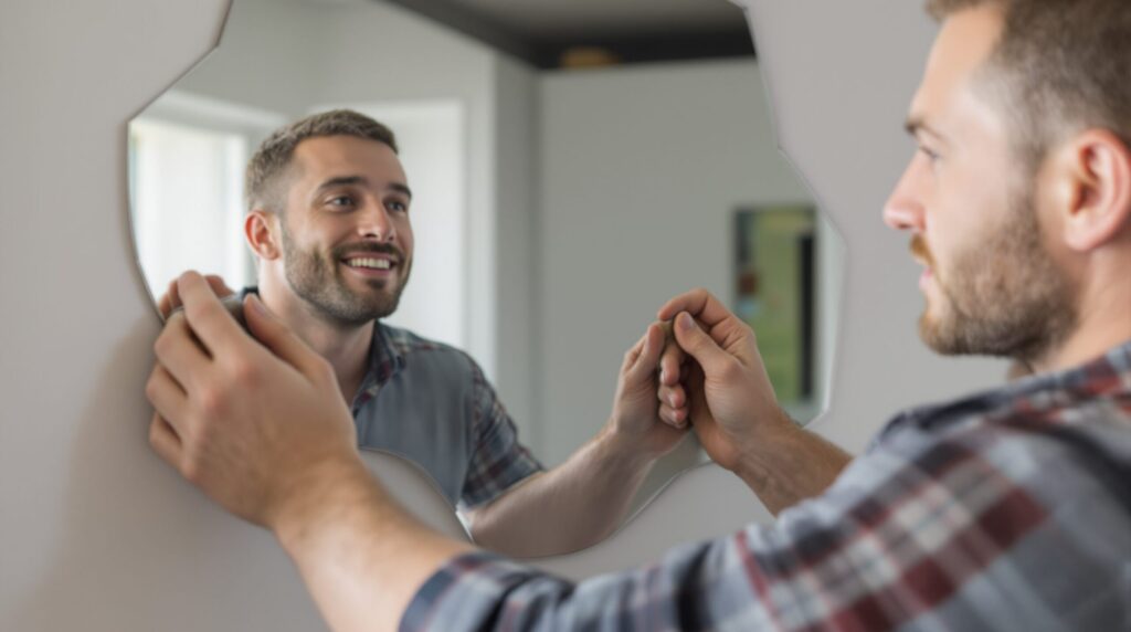 découpe miroir sur mesure