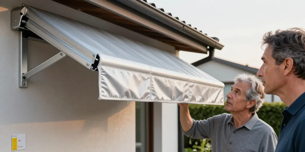 auvent de protection pour store banne