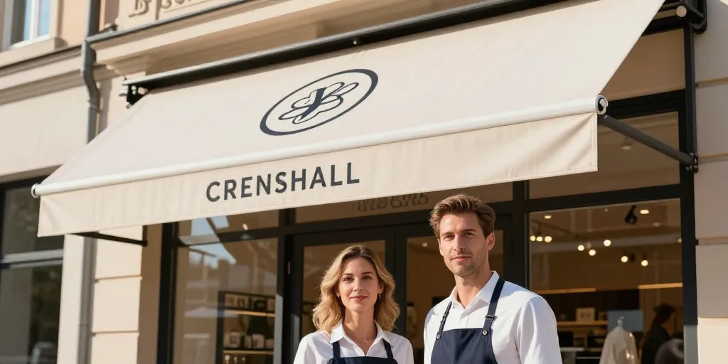 store banne personnalisé